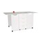 Kangaroo Sewing Furniture Kookaburra Cutting Table with Adjustable Height & Storage Shelves